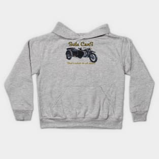 Motorcycle Side cars Kids Hoodie